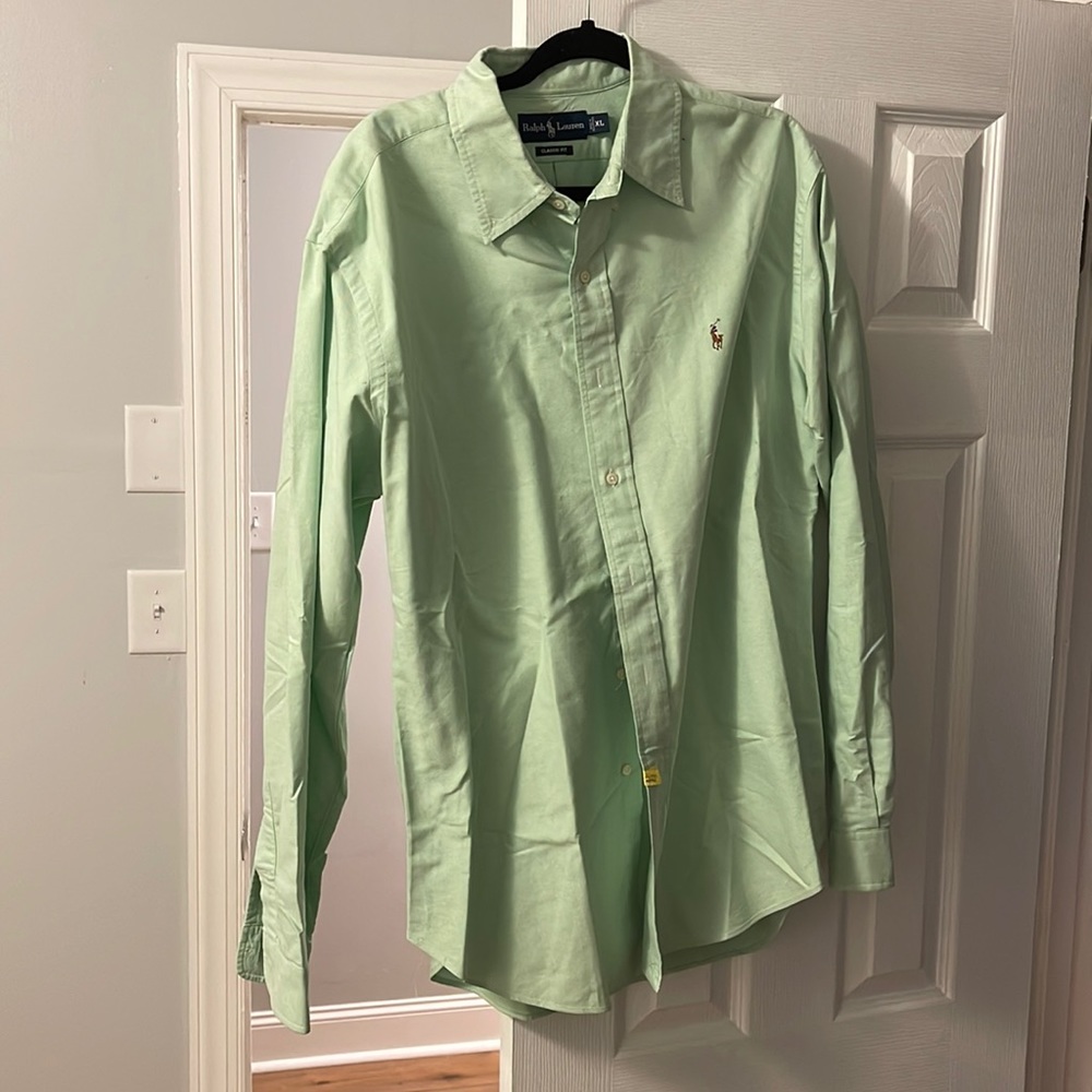 Polo Ralph Lauren long sleeve button down mens shirt